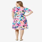 Short Crinkle Dress image number null