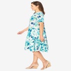 Short Crinkle Dress image number null