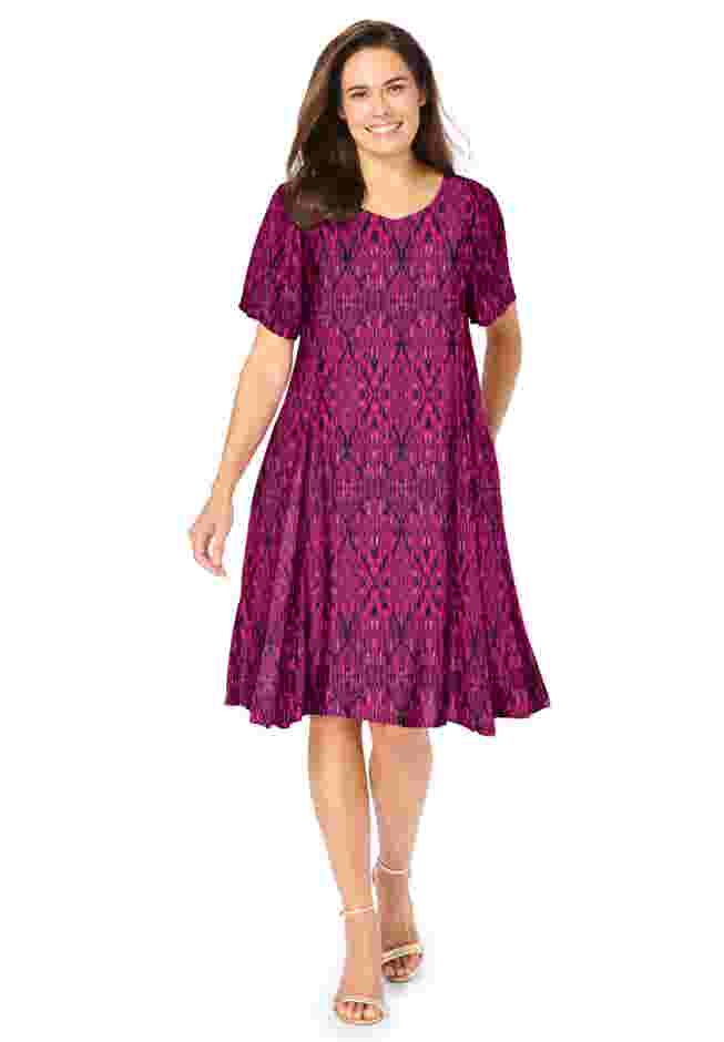 Short Crinkle Dress image number 0
