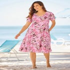 Short Crinkle Dress image number null