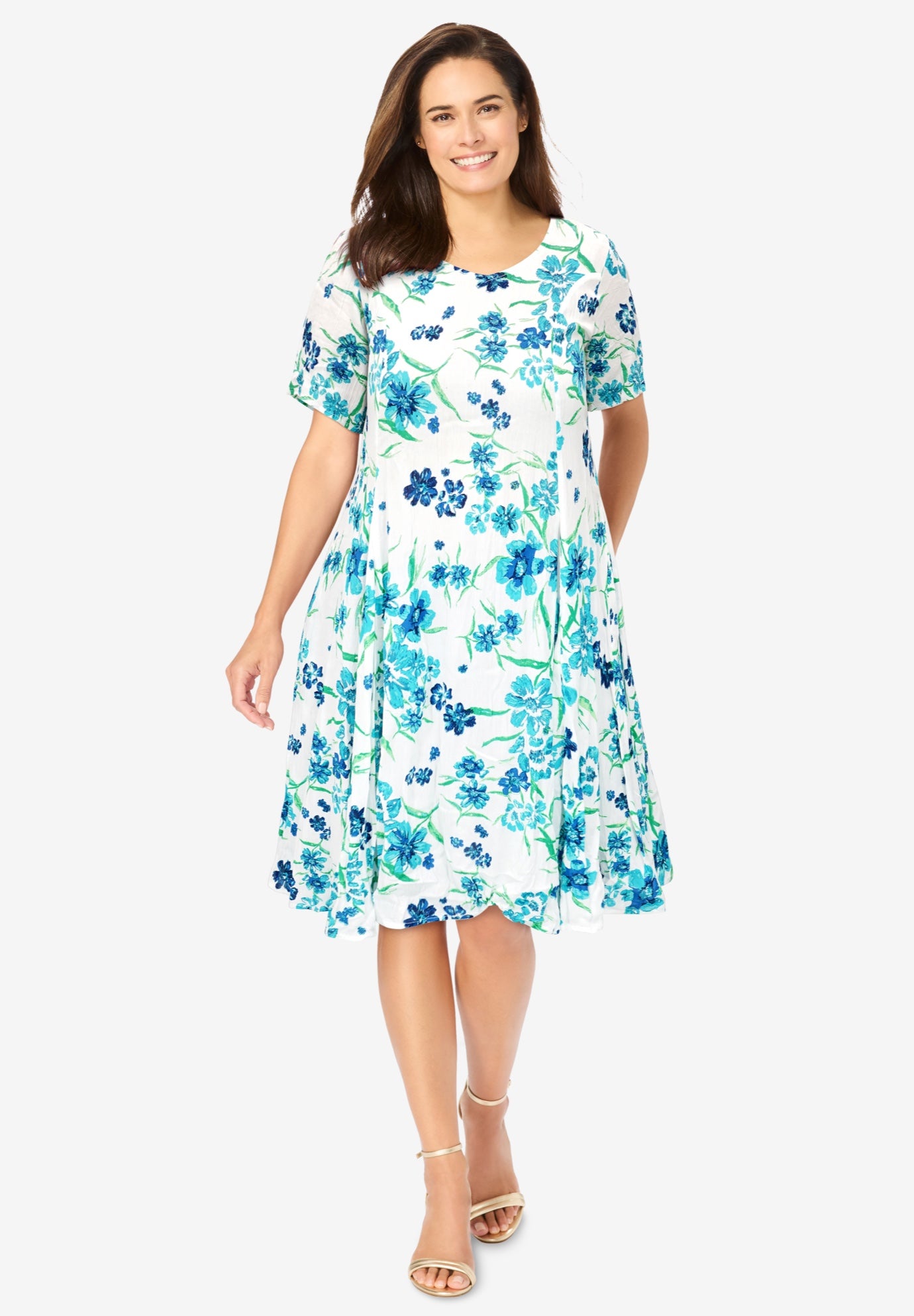 Short Crinkle Dress image number 0