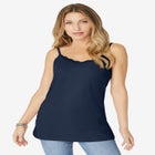 Lace Trim Bra Cami image number null