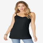 Lace Trim Bra Cami image number null