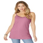 Lace Trim Bra Cami image number null