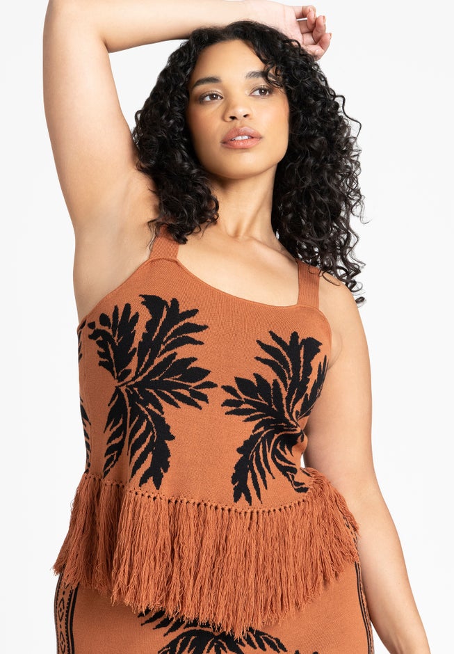 Fringe Crop Top image number 1