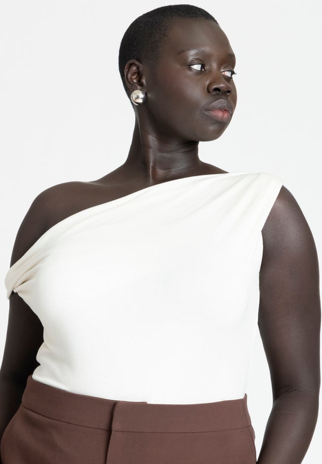 Asym Twist Sleeve Top image number 0