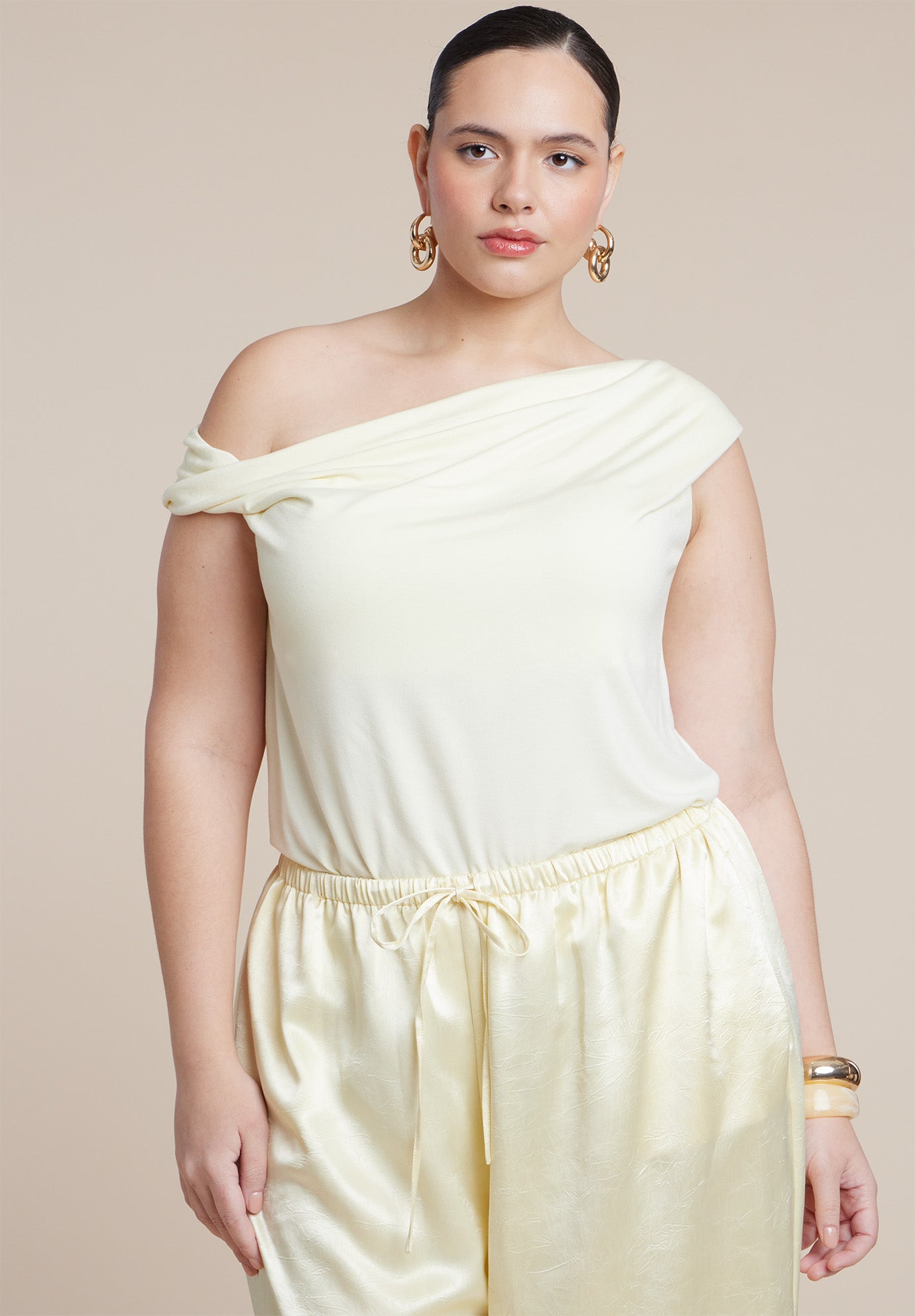 Asym Twist Sleeve Top image number 0