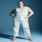 The Naomi Comfort Stretch Straight Leg Jean Crop image number null