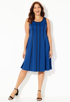 Fit & Flare Sleeveless Dress
