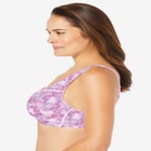 3-Pack Front-Close Cotton Wireless Bra image number null
