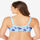3-Pack Front-Close Cotton Wireless Bra image number null
