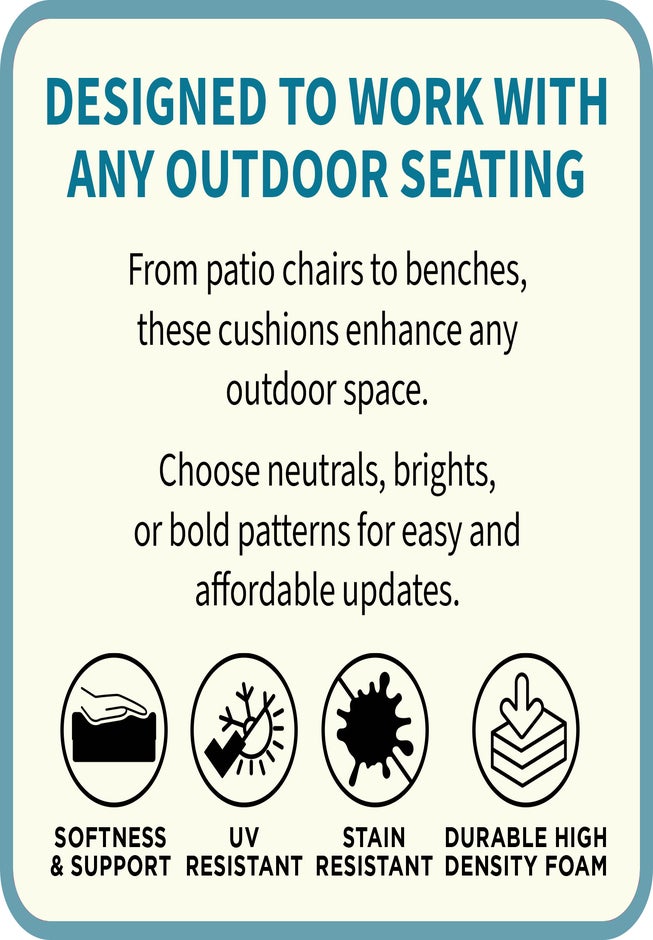 BH Outdoor Performance Patio Chair Cushion image number 2