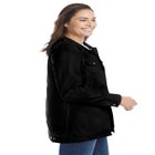 Long Stretch Denim Jean Jacket image number null