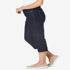 Secret Solutions&trade; Tummy Smoothing Denim Jean Capri image number null
