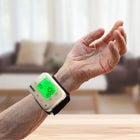 Talking Color Coded Wrist Blood Pressure Monitor image number null