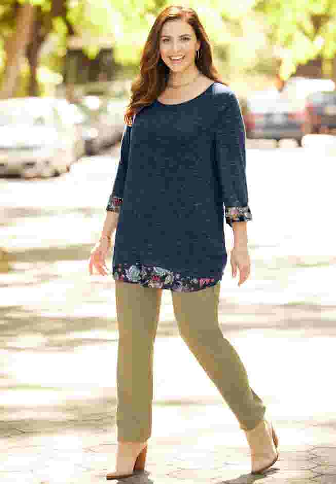 Impossibly Soft Duet Tunic image number 4