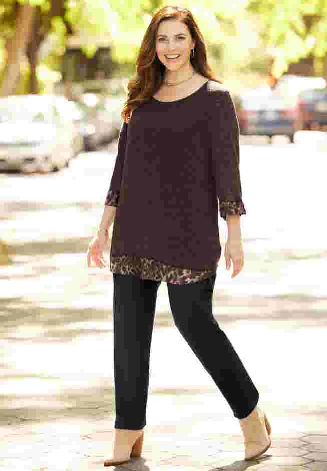 Impossibly Soft Duet Tunic image number 5