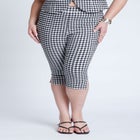 Gingham Capri Legging image number null