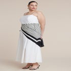 Scarf Detail Midi Dress image number 2