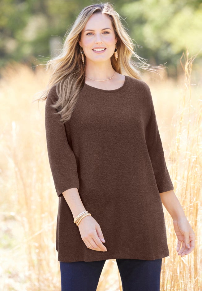 Impossibly Soft Tunic & Scarf Duet image number 1