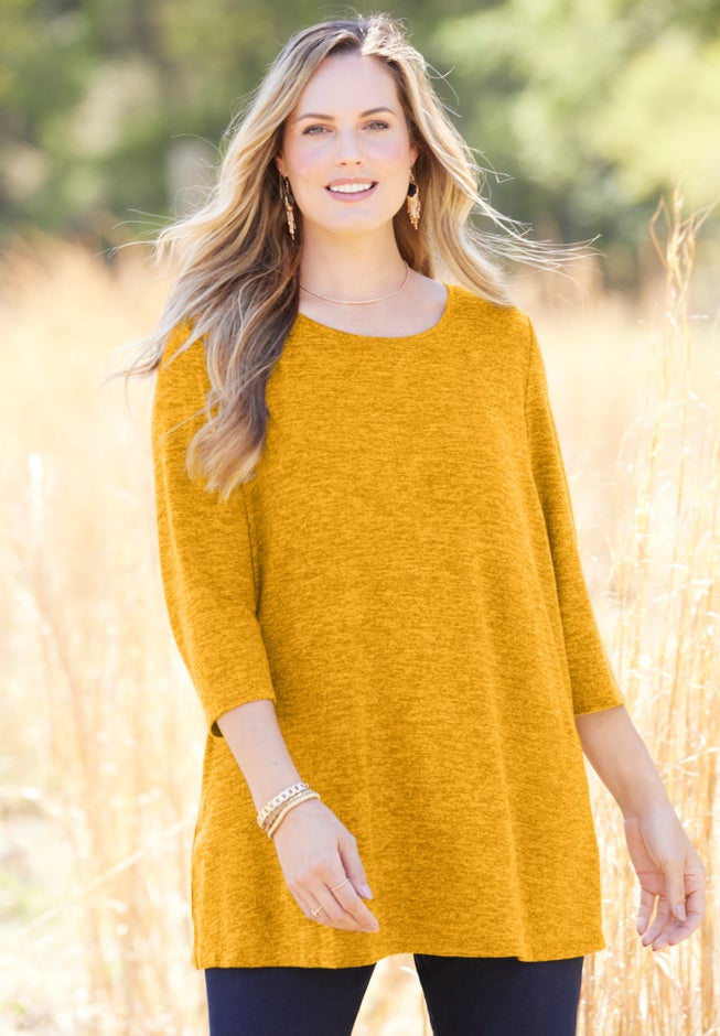 Impossibly Soft Tunic & Scarf Duet image number 1