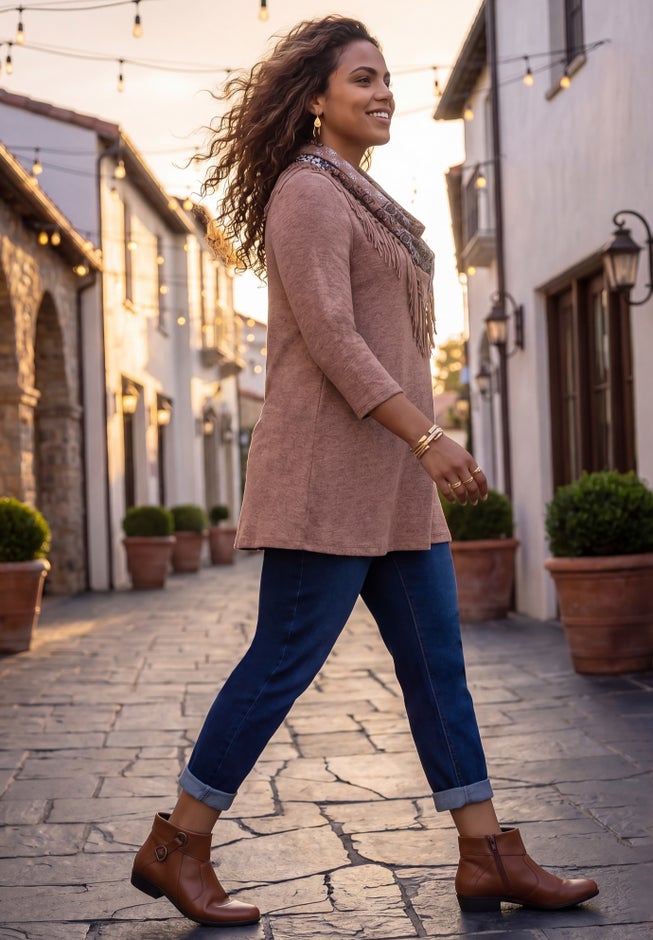 Impossibly Soft Tunic & Scarf Duet image number 3