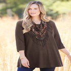 Impossibly Soft Tunic & Scarf Duet image number null