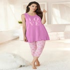Scoopneck Tank & Capri Legging PJ Set  image number null