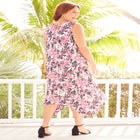 AnyWear Reversible Crisscross V-Neck Maxi Dress image number null