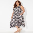 AnyWear Reversible Crisscross V-Neck Maxi Dress image number null