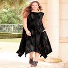 AnyWear Reversible Crisscross V-Neck Maxi Dress image number null