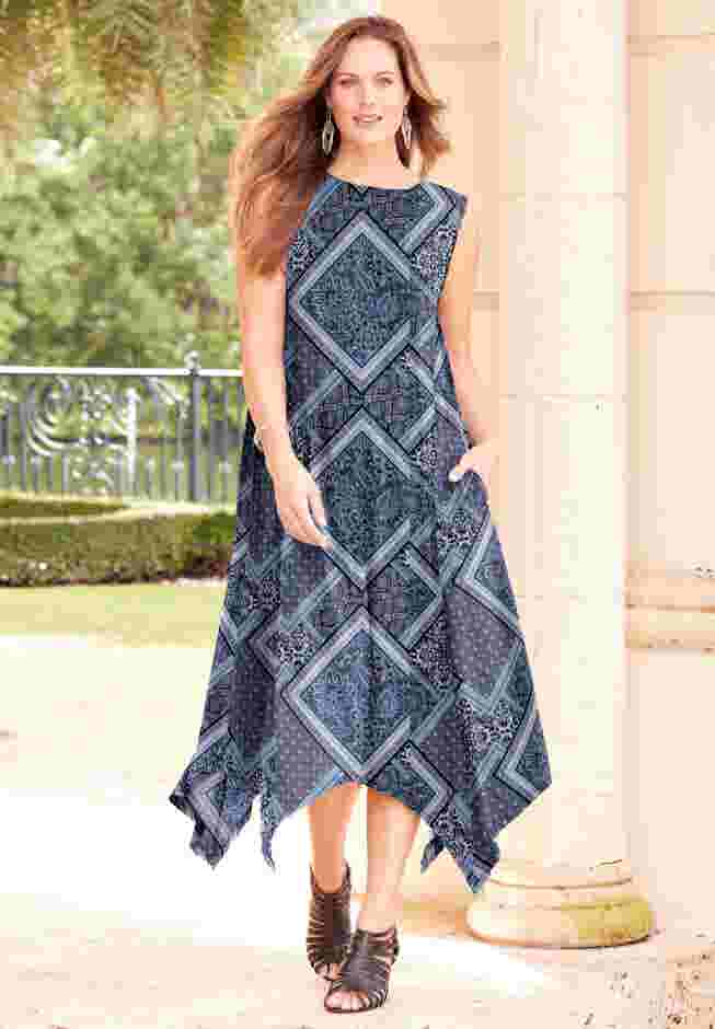 AnyWear Reversible Crisscross V-Neck Maxi Dress image number 0