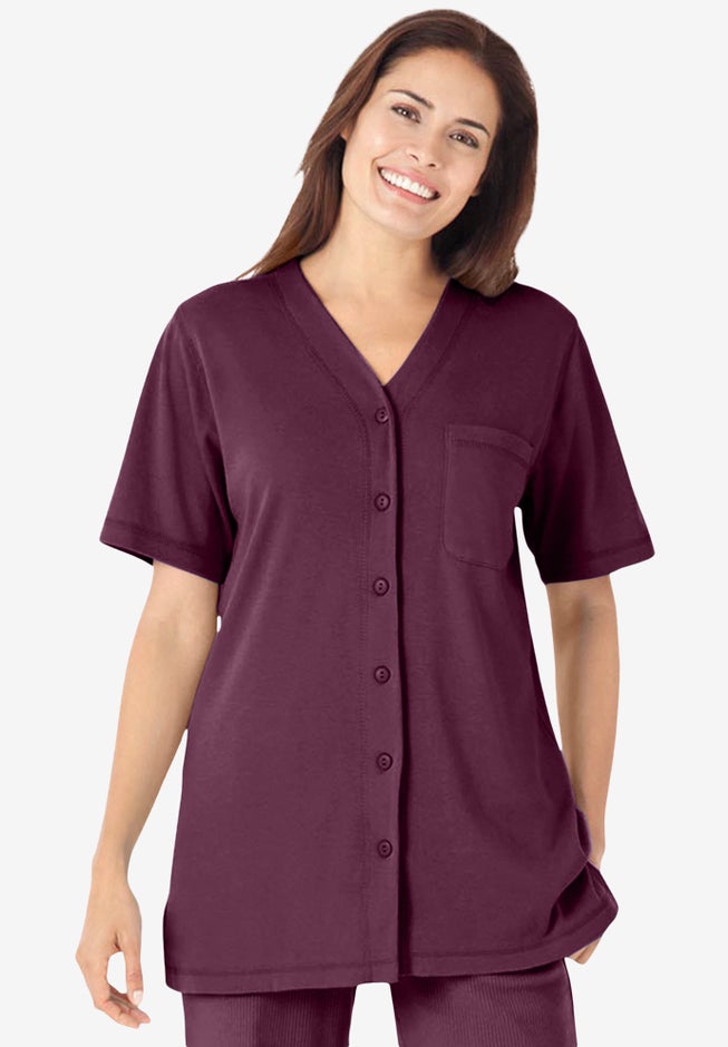 7-Day Short-Sleeve Baseball Tunic image number 0
