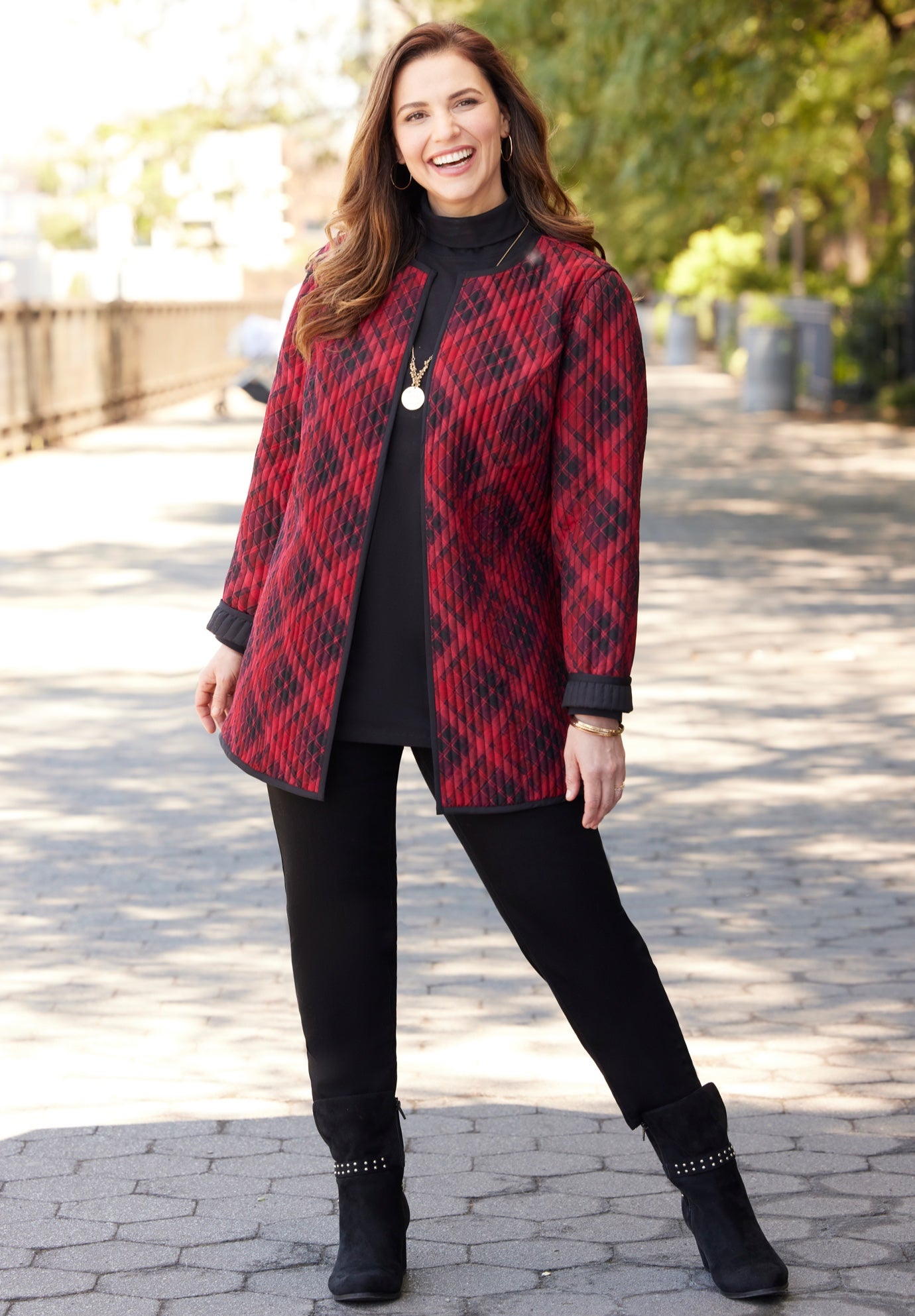 Reversible Quilted Jacket image number 0