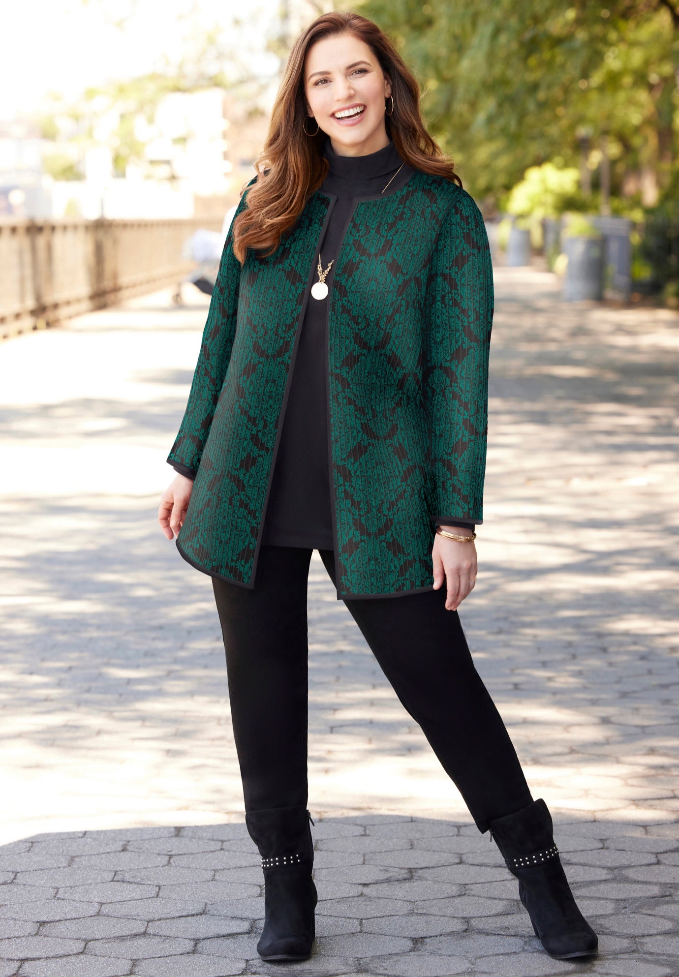 Reversible Quilted Jacket image number 0