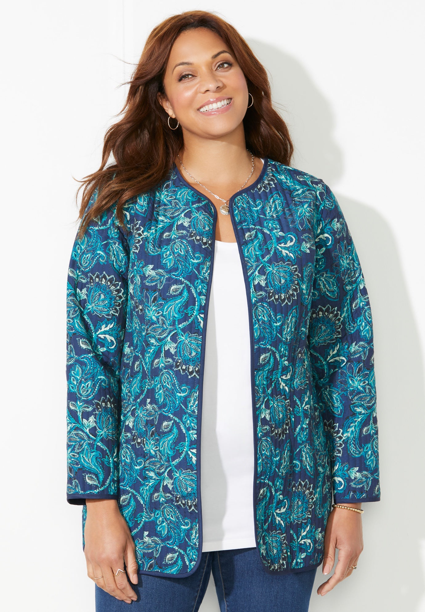 Reversible Quilted Jacket image number 2