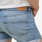 Denim Boyfriend Shorts image number null