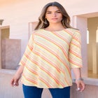 Ultimate Three Quarter Sleeve Swing Tee image number null