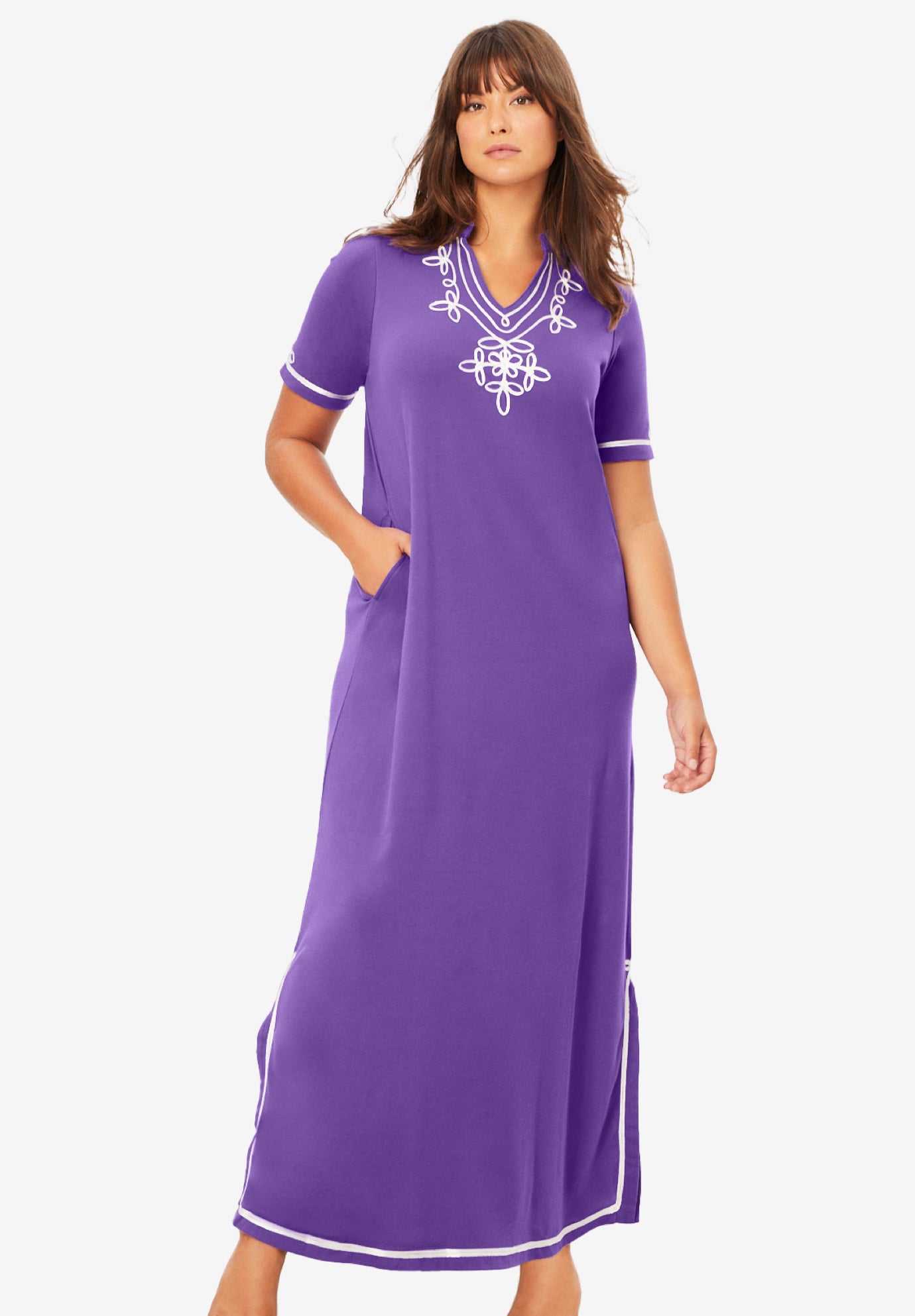 Embellished Knit Lounger image number 0