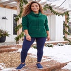 Micro Fleece Cowlneck Top image number 0