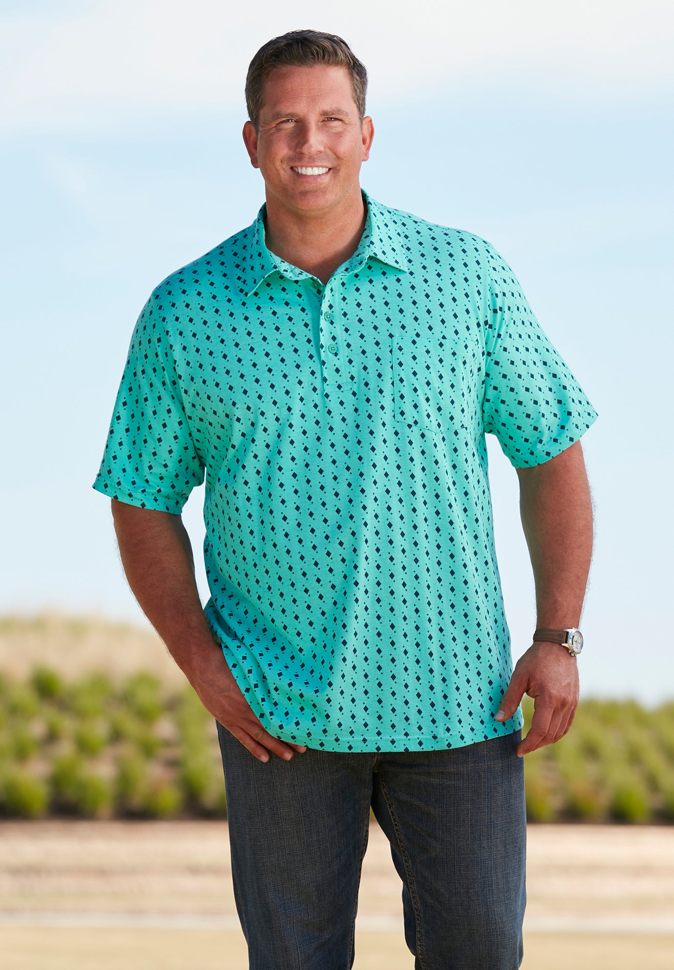 Lightweight Jersey Polo image number 3