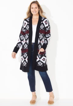 Classic Fair Isle Coatigan