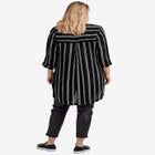 Notch Neck Crinkle Tunic image number null