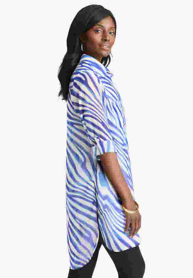 Sheer Georgette Mega Tunic image number 2
