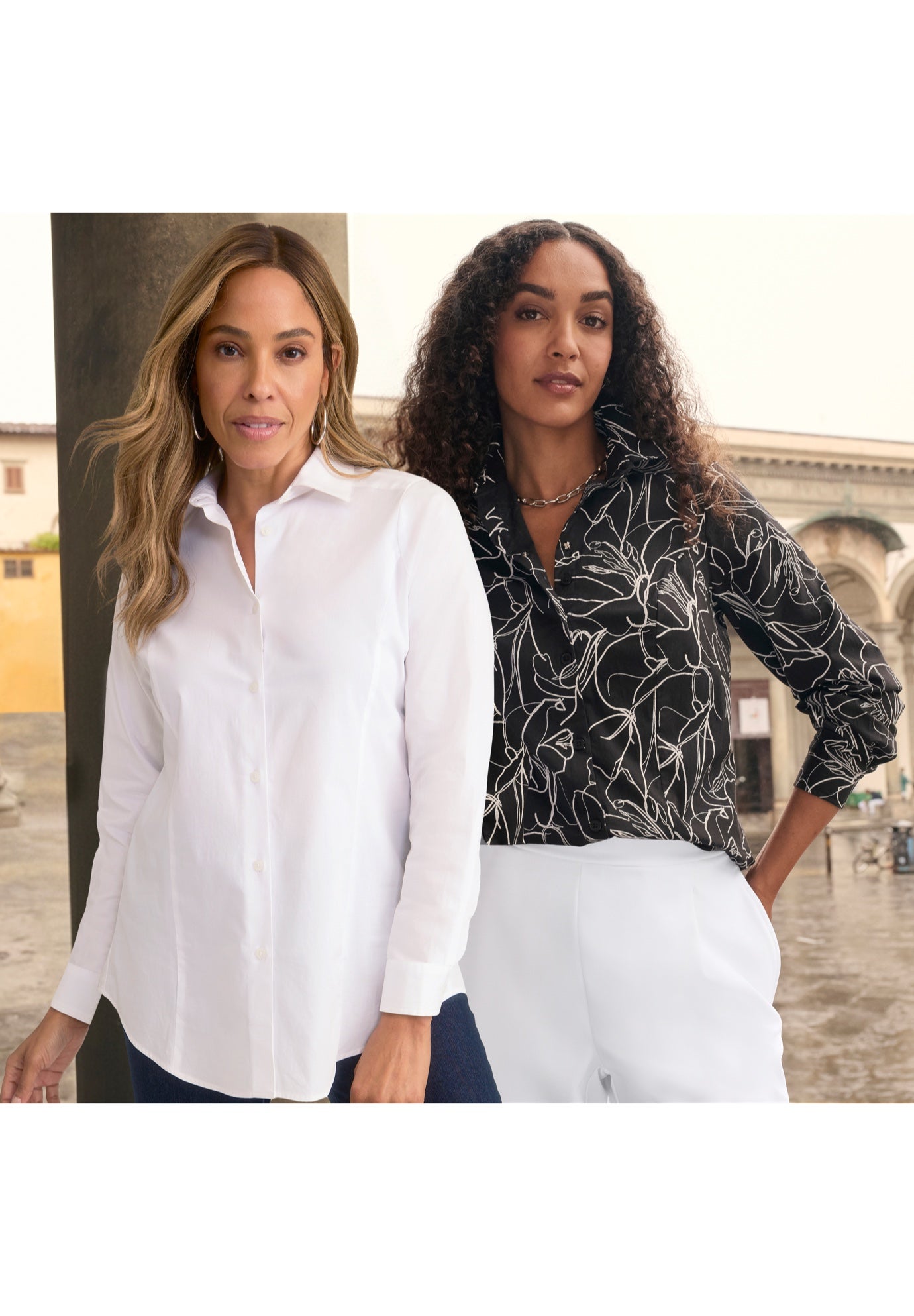 Stretch Poplin Shirt image number 2