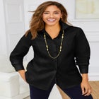 Stretch Poplin Shirt image number null