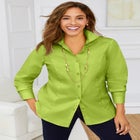 Stretch Poplin Shirt image number null