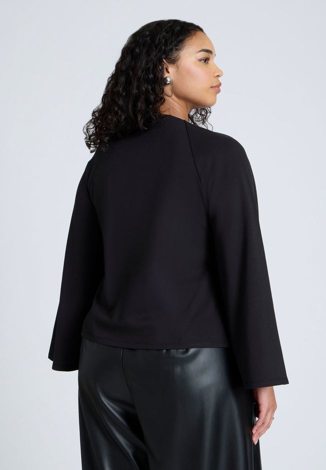 Square Neck Seam Detail Top image number 1