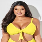 Mentor Tie Front Bikini Top image number 0