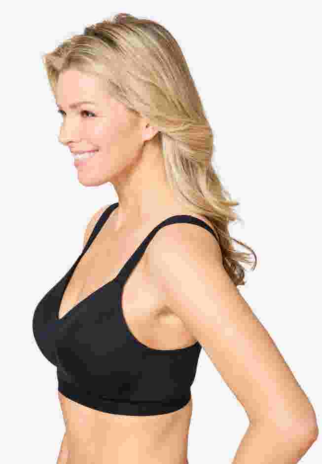 Leading Lady® The Aurora Microfiber Lightly Lined T-Shirt Bra image number 2